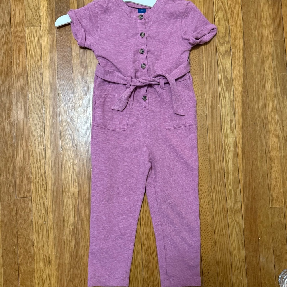 Old Navy Purple Jumpsuit with Belted Waist
